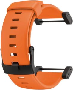 Suunto Core Orange Strap Rubber Band Black Buckle Adapter