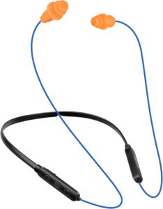 HomeSpot Noise Reduction Wireless Neckband Headphones, aptX HD, 27dB NRR, CVC Mic, 20H Playtime, OSHA Compliant