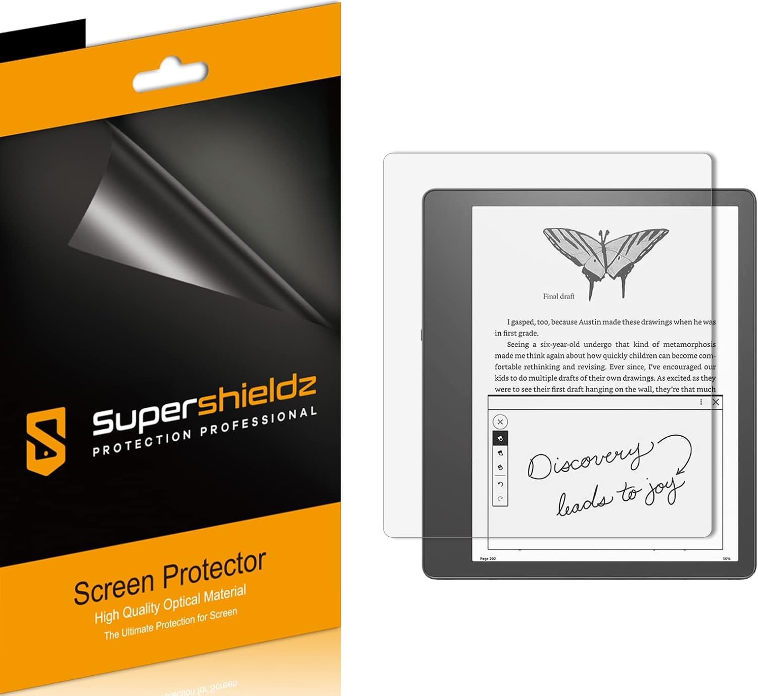 Supershieldz (3 Pack) Anti-Glare Screen Protector for Kindle Scribe 10.2