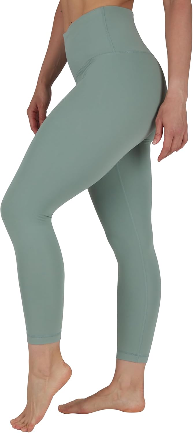Yogalicious High Waist Buttery Soft Lightweight Capri Leggings