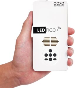 AAXA LED Pico+ MAX Mini Projector: 1080P, Wireless, Bluetooth, Portable