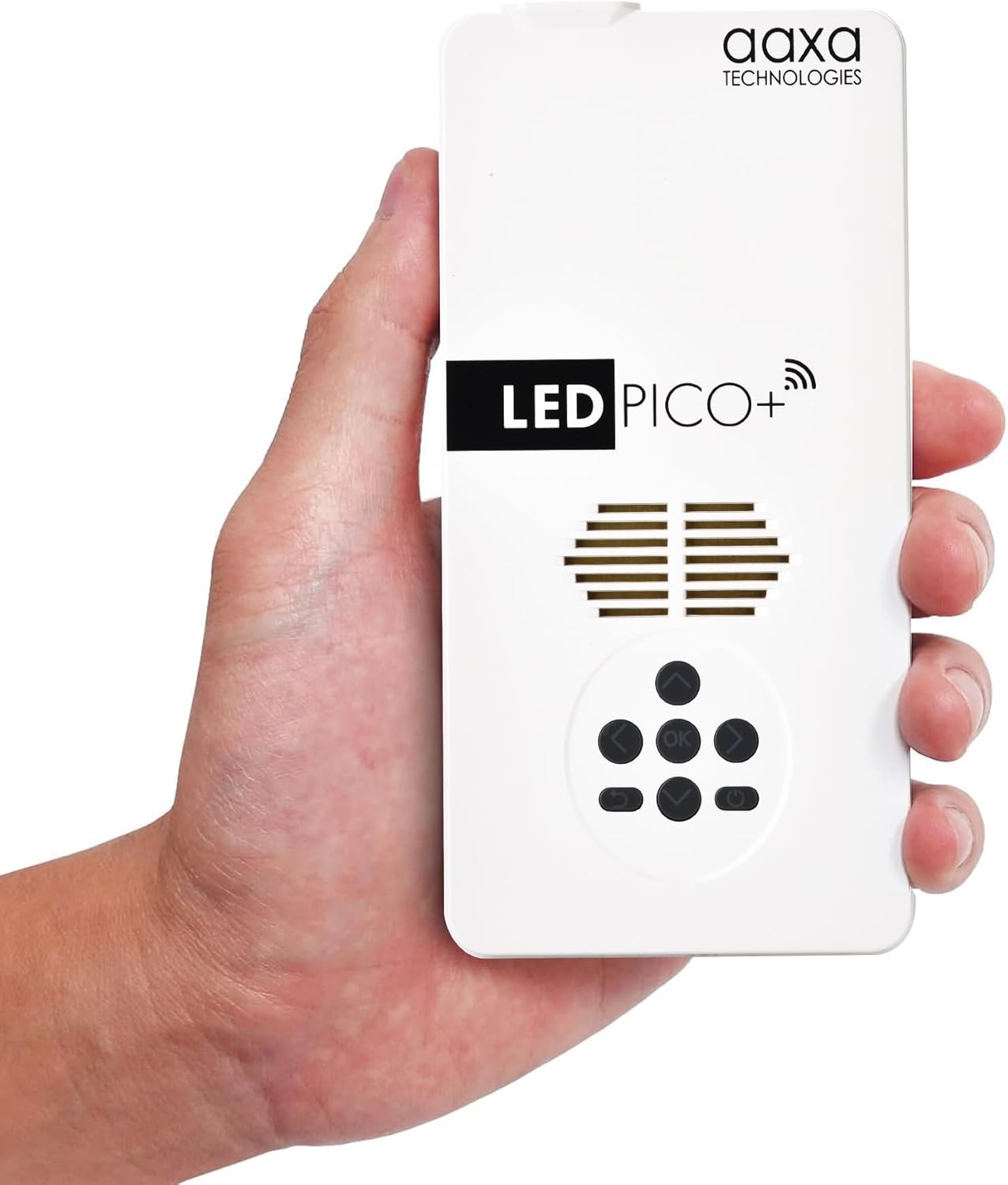AAXA LED Pico+ MAX Mini Projector: 1080P, Wireless, Bluetooth, Portable