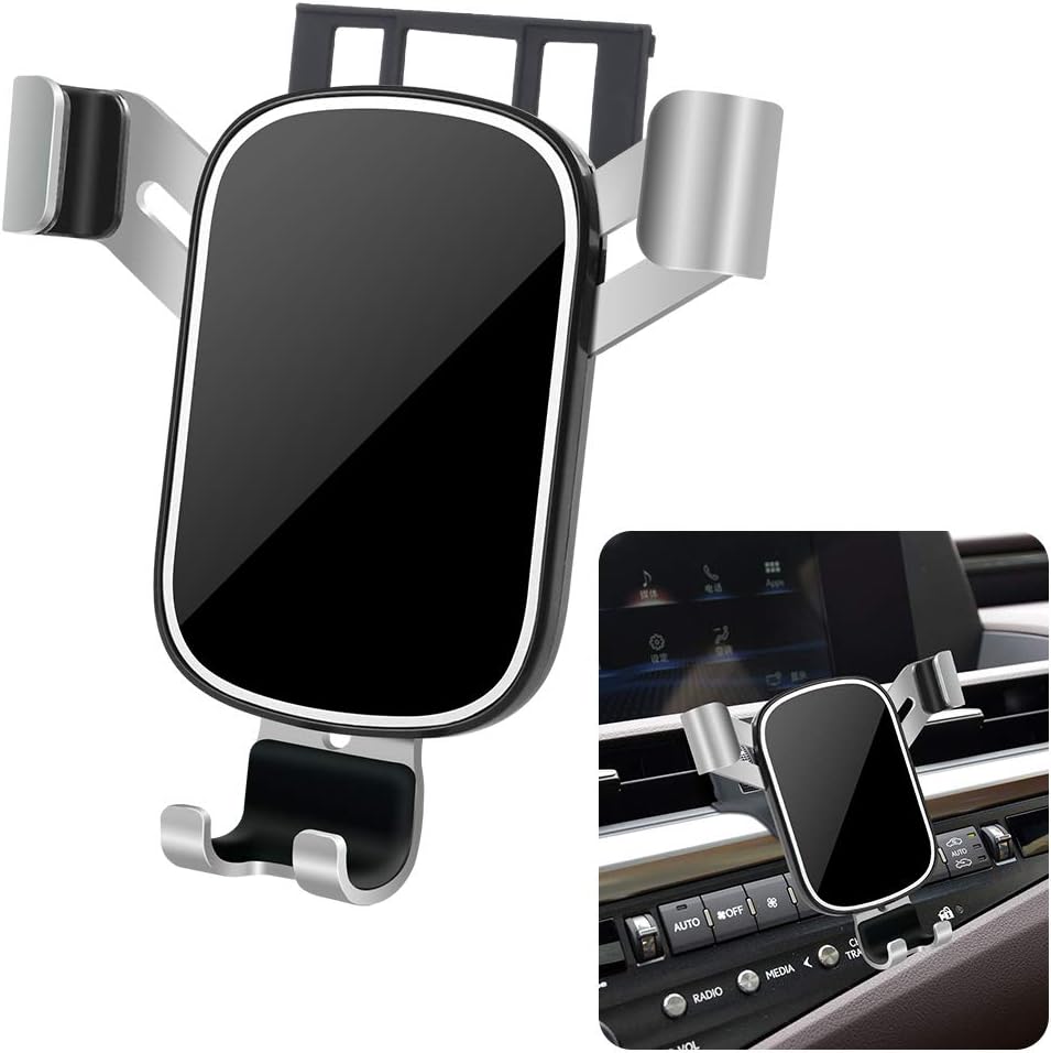 LUNQIN Car Phone Holder for Lexus ES 2019-2021 350 300h 250 Air Vent Mount