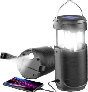 Here’s the rewritten text for SEO (under 60 characters):  
"Solar Hand Crank Flashlight, USB Charger, Camping Light, Emergency Lantern"  
Let me know if you'd like any adjustments!