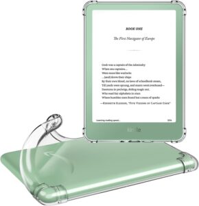 MoKo Clear Case for Kindle 11 (2024/2022) - Ultra Thin TPU Cover