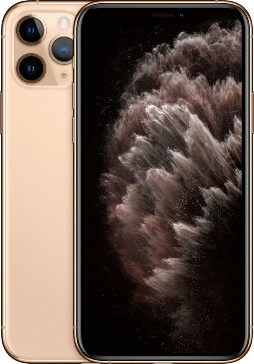 Apple iPhone 11 Pro 512GB Gold Unlocked US Version (Renewed)
