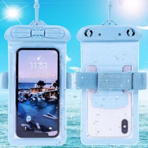 Case Cover for Mobvoi Ticwatch E2, Waterproof Pouch Dry Bag – Blue (New Version)