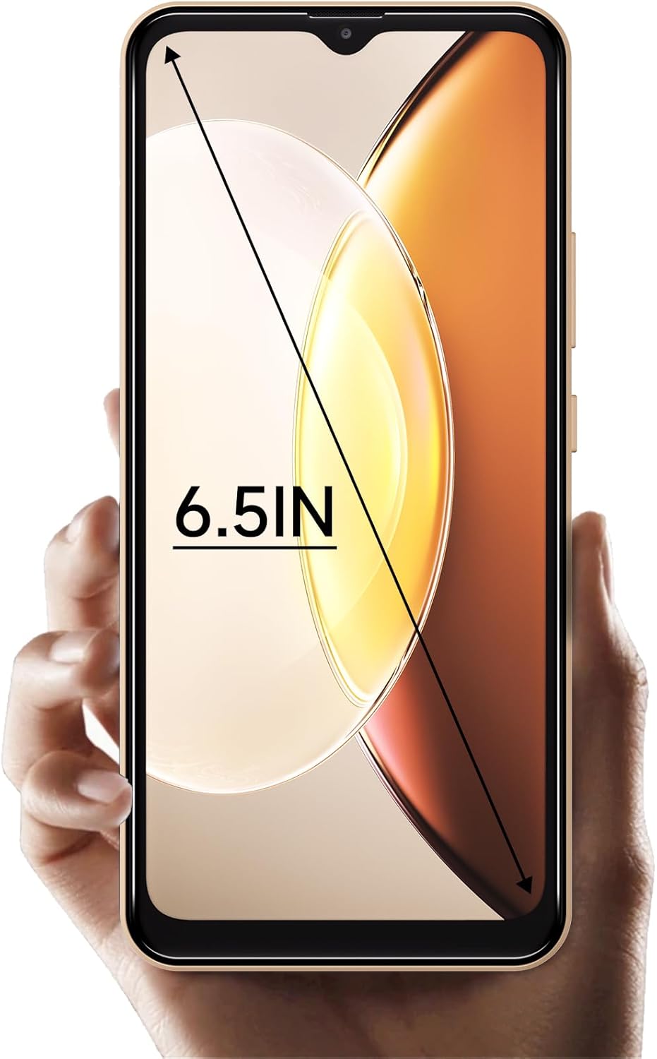 X1 2025 4G LTE Unlocked Phone 6.5" HD+ 2GB RAM Android 10 Dual SIM 16MP Gold