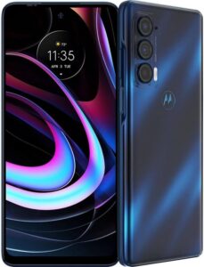 Motorola Moto Edge 5G UW 256GB Nebula Blue Verizon (Renewed)