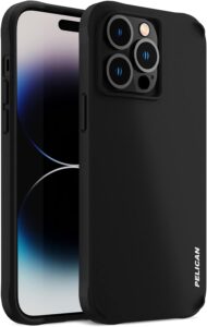 Pelican Ranger iPhone 14 Pro Max Case 6.7" [Wireless Charging] [MIL-Grade Drop Protection] - Black