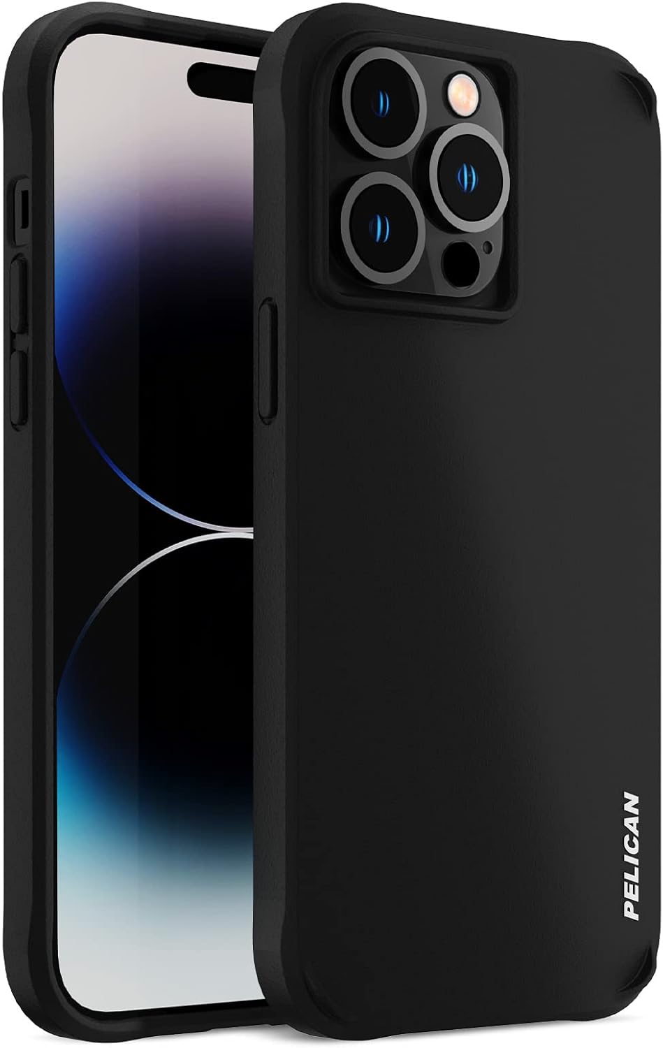 Pelican Ranger iPhone 14 Pro Max Case 6.7" [Wireless Charging] [MIL-Grade Drop Protection] - Black