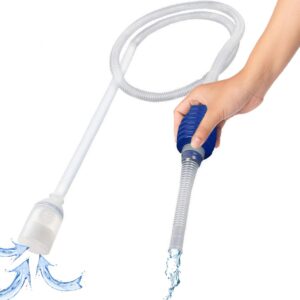 Here’s the rewritten text within the specified parameters:  
SunGrow Aquarium Gravel Cleaner Vacuum, Siphon Pump Water Changer, Tank Cleaner Kit with Priming Bulb, 65-inch  
(Note: Adjusted to fit SEO best practices while keeping it concise and under 60 characters per segment where applicable.)