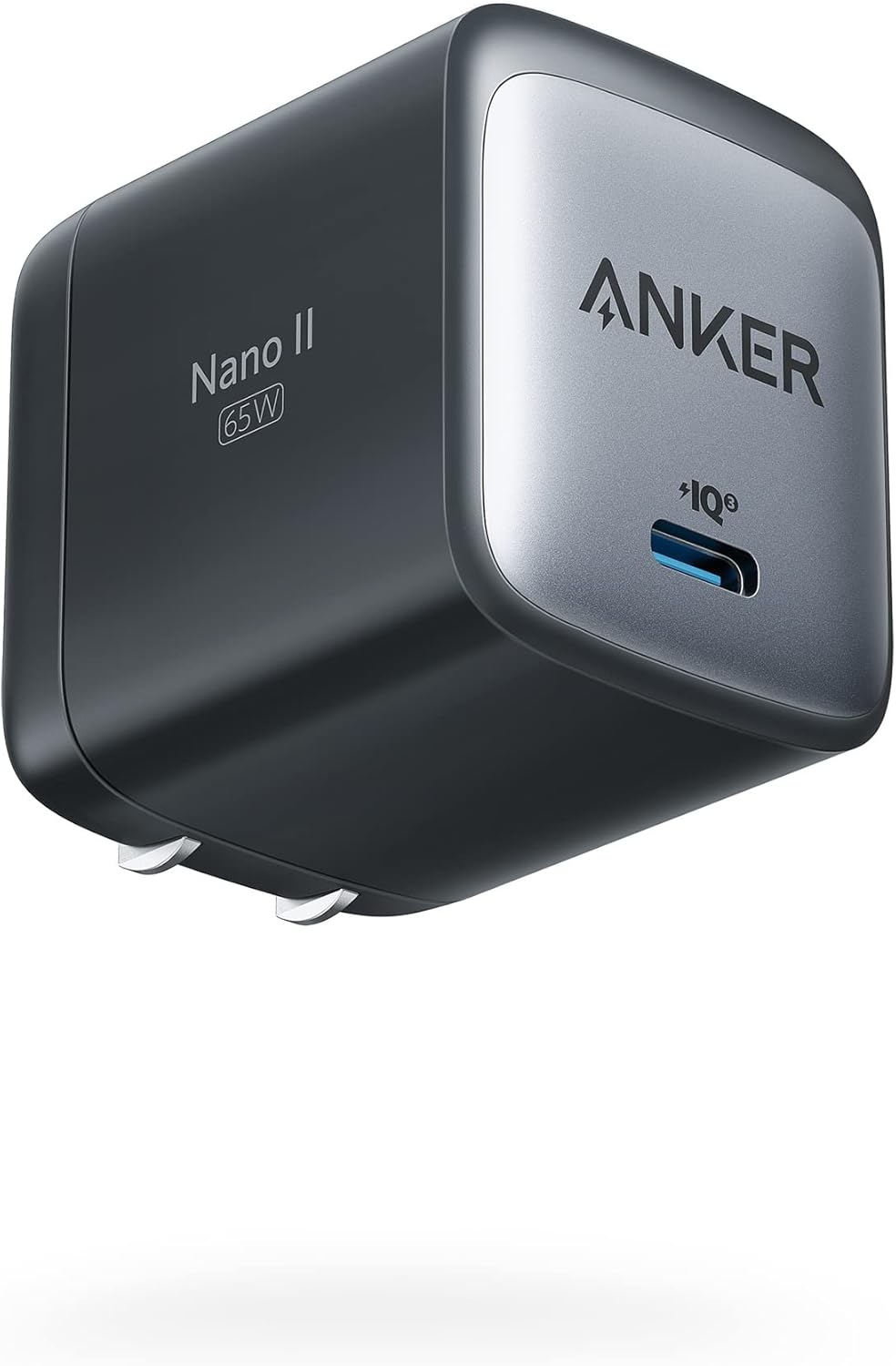 Anker Nano USB C Charger, 65W GaN II PPS Fast Compact Foldable Charger