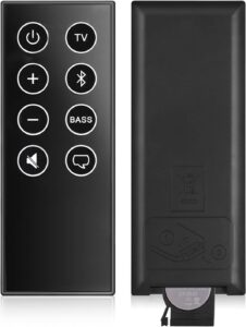 Soundbar Remote Replacement for Bose Solo 5/Solo10/Solo15/Solo Soundbar 2 Series 410376 418775 431974 845194 740928-1120 838309-1100