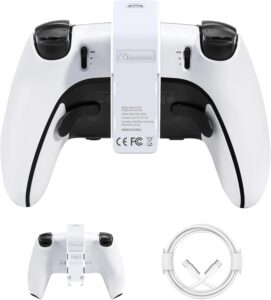 PS5 DualSense Battery Pack 3000mAh Fast Wireless Charger White