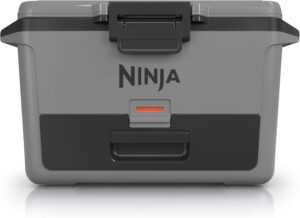 Ninja FB151GY FrostVault 50qt Hard Cooler with Dry Zone, Slate Gray
