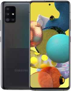 Samsung Galaxy A51 5G A516U 128GB Single SIM GSM Unlocked Android Black (Renewed)