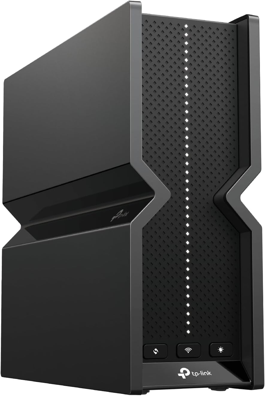 TP-Link Archer BE700 Tri-Band WiFi 7 Router | 15Gbps, 8-Stream | 110G+12.5G+21G Ports | USB 3.0 | 6 Antennas | VPN, Easy-Mesh, HomeShield, MLO, Private IoT