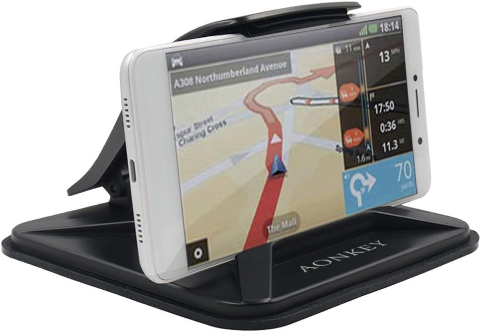 AONKEY Car Phone Holder, Universal Dashboard Mount for iPhone, Galaxy, Pixel