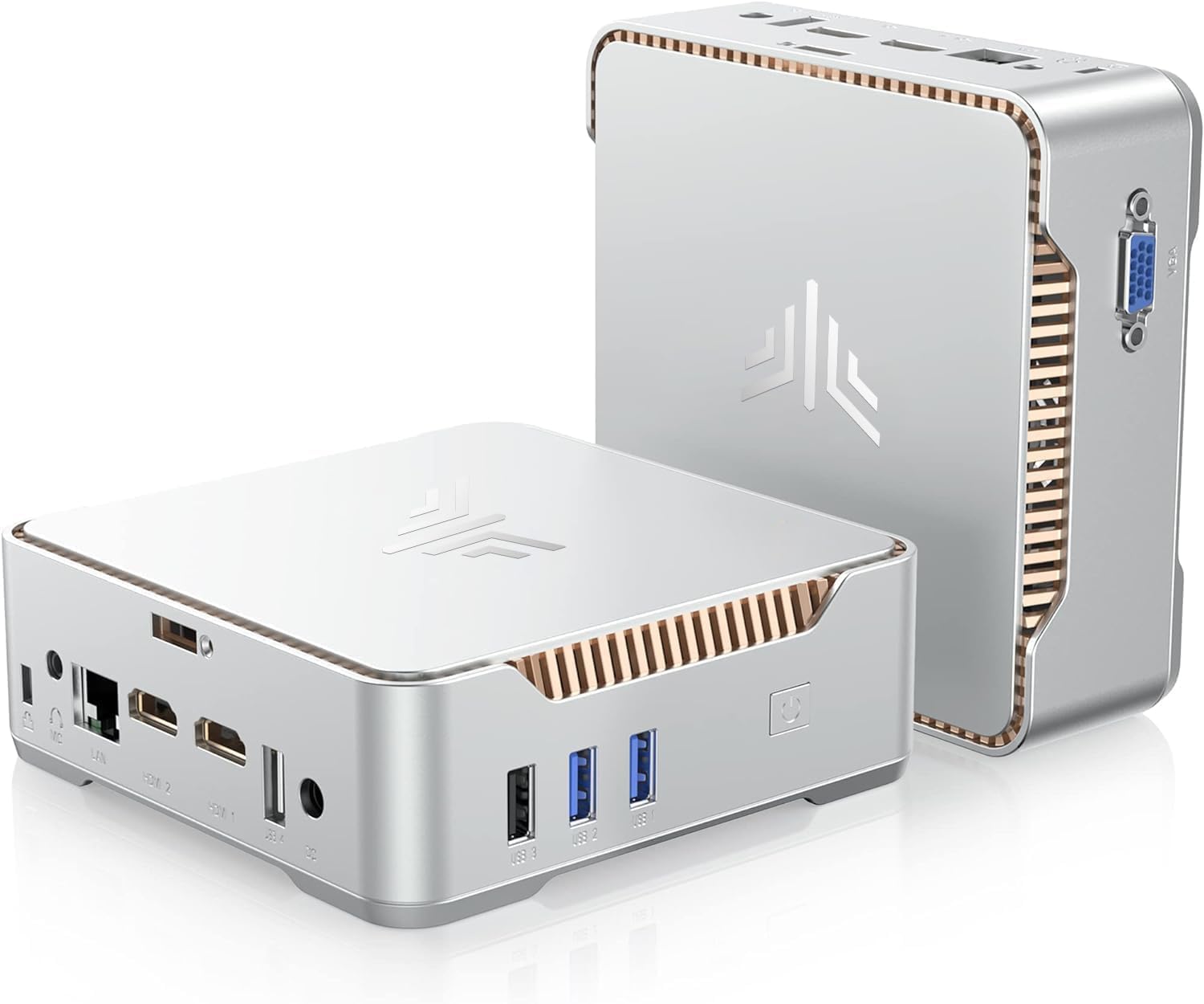 KAMRUI GK3Plus Mini PC, 16GB RAM 512GB SSD, 12th Gen N95, 4K UHD, WiFi