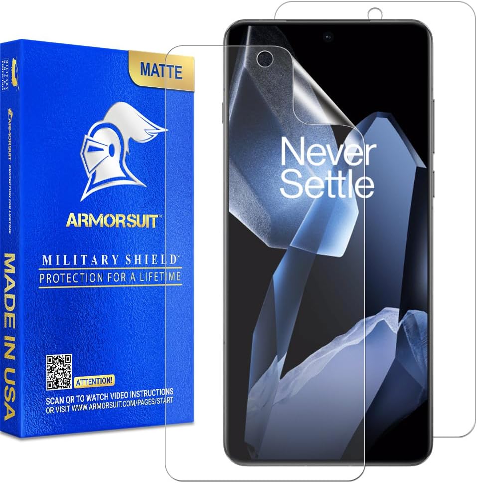ArmorSuit 2 Pack Paper-Feel Screen Protector for OnePlus 13 (6.8 Inch) MilitaryShield Matte Film - Made in USA