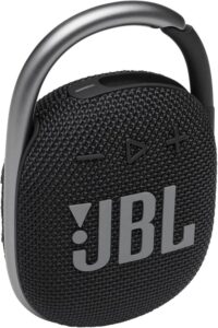 JBL Clip 4 Portable Bluetooth Speaker - Black (Renewed)