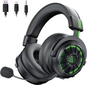 EKSA StarEngine Pro USB Gaming Headset - 7.1 Surround Sound, PC PS4 PS5 Xbox One