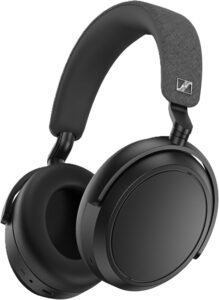 Sennheiser Momentum 4 Wireless Headphones - Bluetooth, ANC, 60h Battery, Black (509266)