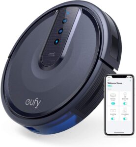 eufy RoboVac 25C Robot Vacuum, Wi-Fi, 1500Pa, Voice Control, 2.85", Renewed