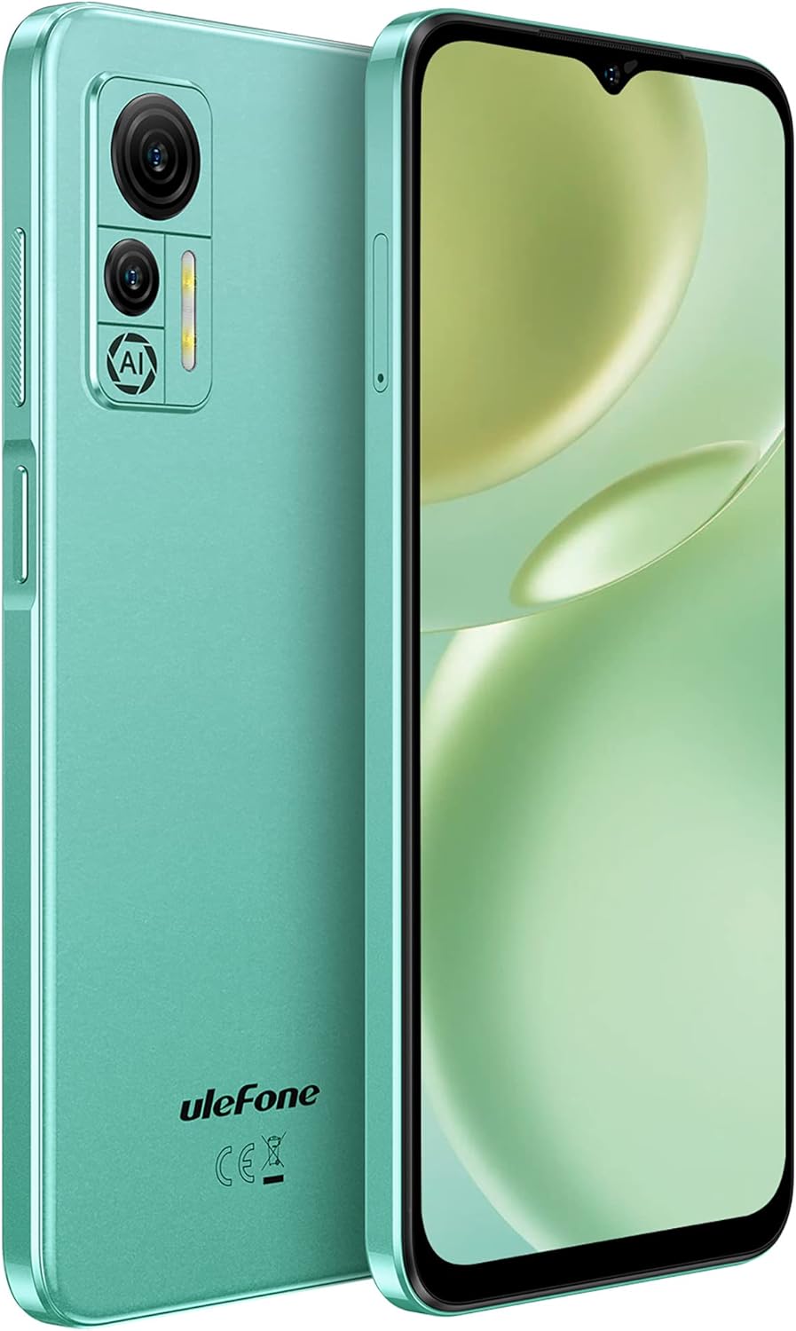 Ulefone Note 14 Unlocked, Android 12, 6.52" IPS, 4500mAh, 7+16GB, 4G - Green