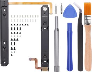 Left & Right Metal Slide Rail Replacement for Nintendo Switch OLED HEG-001