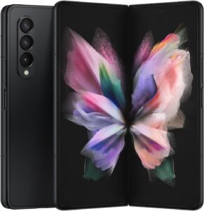 SAMSUNG Galaxy Z Fold 3 5G 256GB Phantom Black Unlocked (Renewed) US
