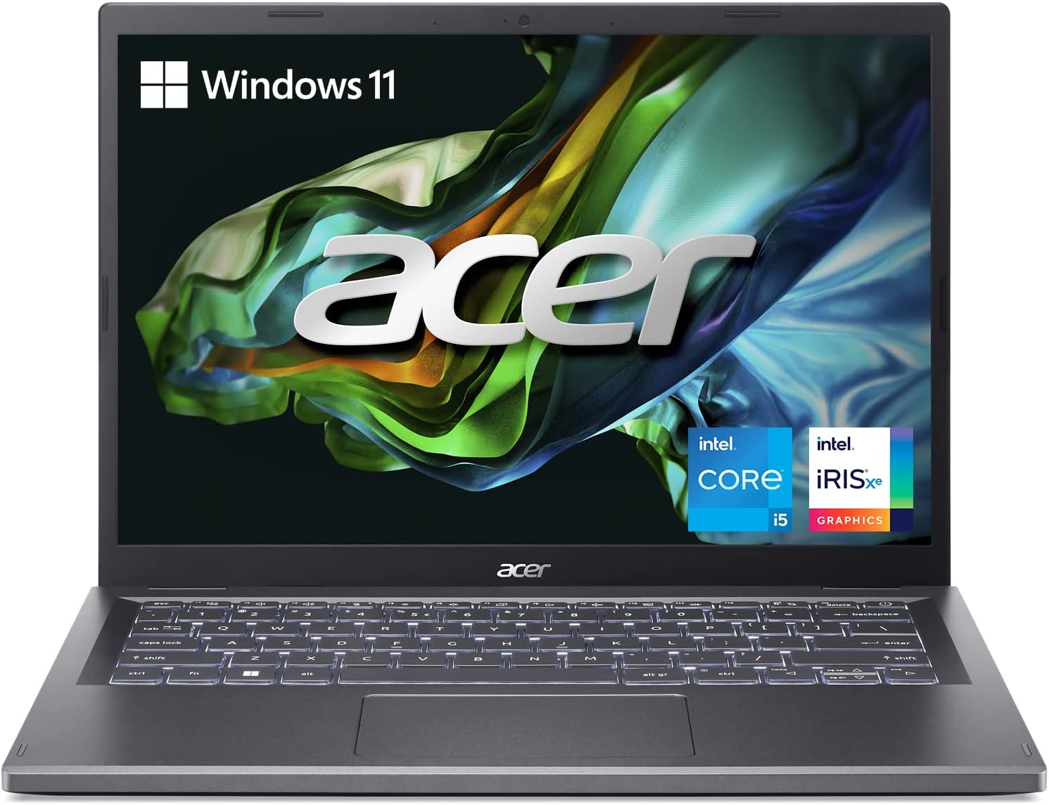 Acer Aspire 5 14" Laptop | i5-1335U | Iris Xe | 8GB LPDDR5 | 512GB SSD
