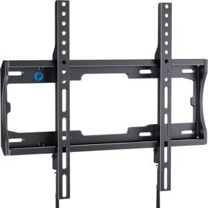 Pipishell Fixed TV Wall Mount Bracket for 26-55 Inch TVs, Slim Design, VESA 400x400mm, 99 lbs Capacity