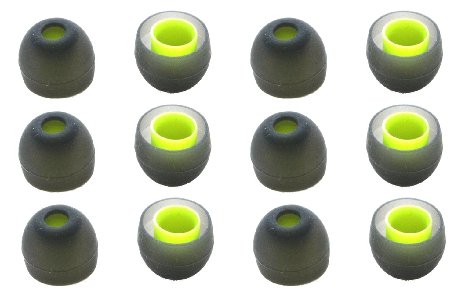 Zotech 6 Pairs Ear Tips for Jaybird BlueBuds X, X2, X3, X4 (Medium)