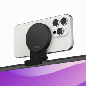 Belkin iPhone Mount with MagSafe for Apple TV 4K - MacBook Continuity - Gray
