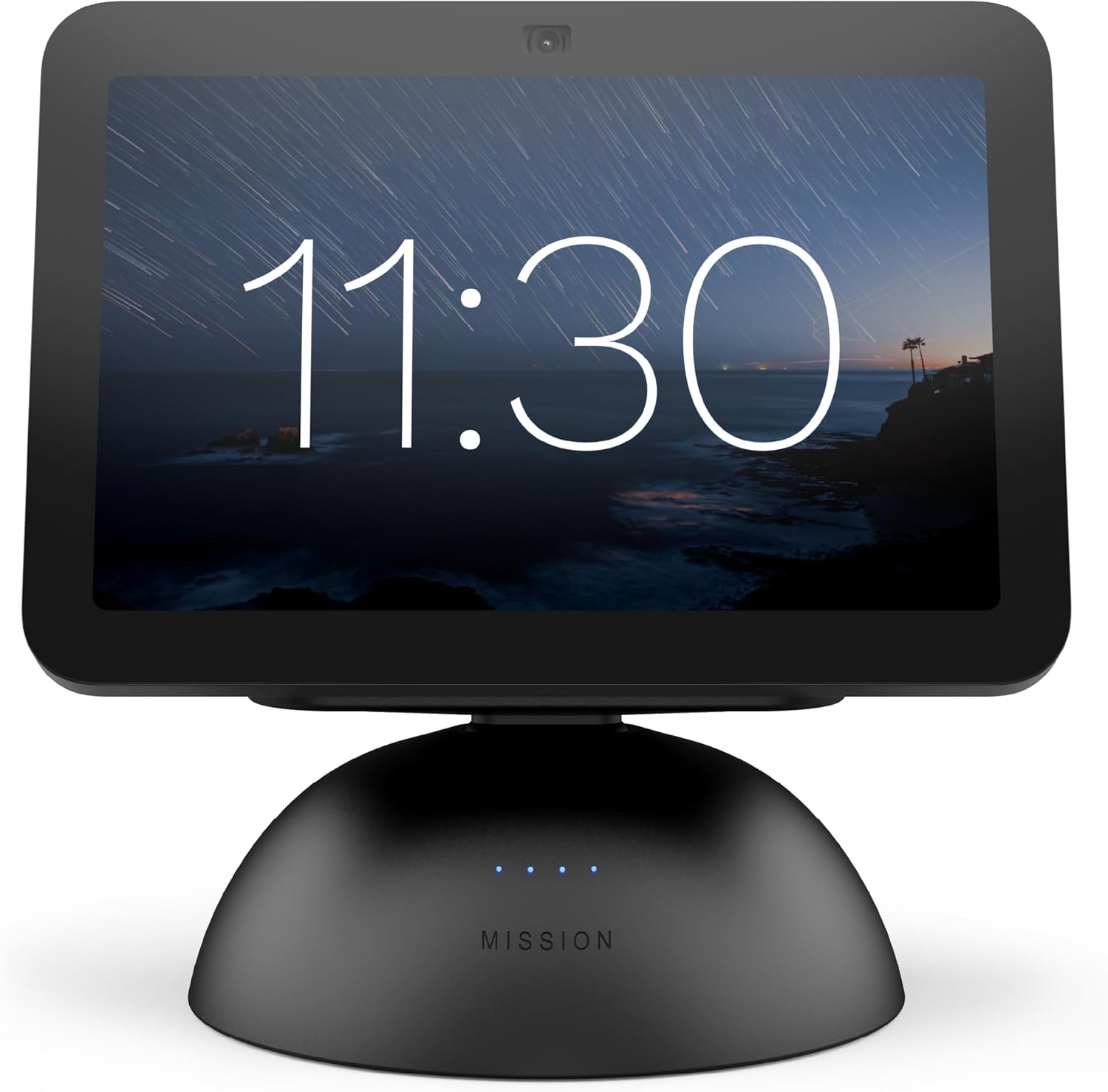 Echo Show 8 Bundle: Echo Show 8 (3rd Gen) | Charcoal + Battery Base | Charcoal
