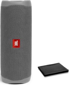 JBL Flip 5 Waterproof Bluetooth Speaker - Gray Stone