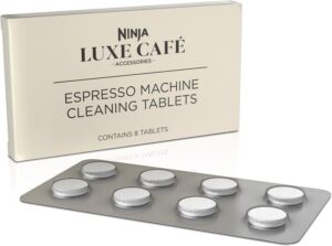 Ninja Luxe Caf Espresso Machine Cleaning Tablets 8-Pack, XSKCLNTBL8PK