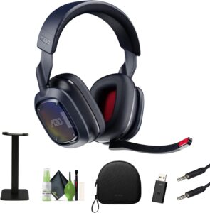 ASTRO Gaming A30 Wireless Headset for PS5, PS4, Switch, PC, Android, Bluetooth, 3D Audio, Detachable Mic (Blue)
