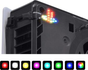 eXtremeRate RGB LED Kit 7-Color 40-Effects for PS5 Slim/Pro Console