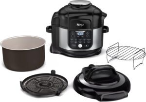 Ninja Foodi 11-in-1 Pro 6.5 qt Pressure Cooker & Air Fryer FD302 Silver/Black