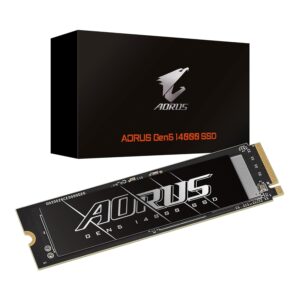 GIGABYTE AORUS Gen5 14000 SSD 2TB PCIe 5.0 NVMe M.2 AG514K2TB
