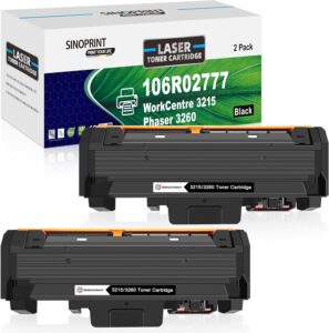 106R02777 Toner Cartridge for Xerox WorkCentre 3215 3215NI 3225 3225DNI Phaser 3260 3260DI 3260DNI 3052 106R02775