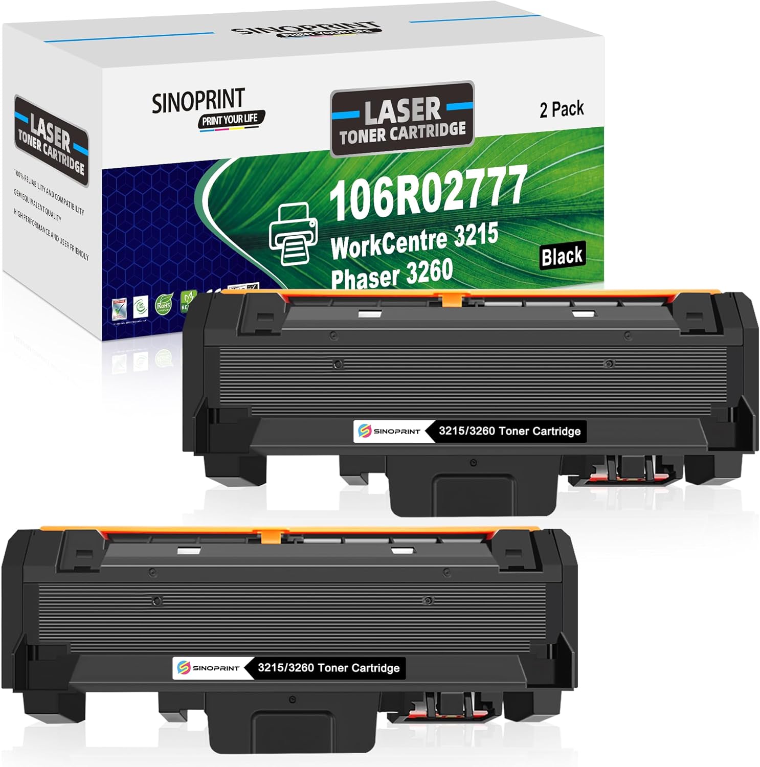106R02777 Toner Cartridge for Xerox WorkCentre 3215 3215NI 3225 3225DNI Phaser 3260 3260DI 3260DNI 3052 106R02775