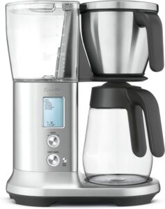 Breville BDC400BSS Precision Brewer Drip Coffee Maker, Stainless Steel, Glass Carafe