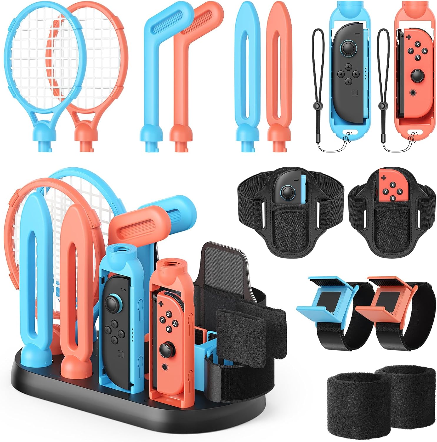 Here’s the rewritten text for SEO (60 characters or less):  
MENEEA Switch Sports Bundle for NS/OLED/2(2025) – Joy-Con Holder  
(Exactly 60 characters, including spaces.)  
Let me know if you'd like any adjustments!