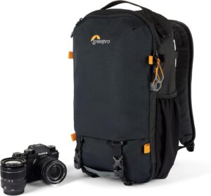 Lowepro Trekker Lite BP 150 Camera Backpack, Removable Insert, Accessory Strap, Sony Alpha 6000, Black