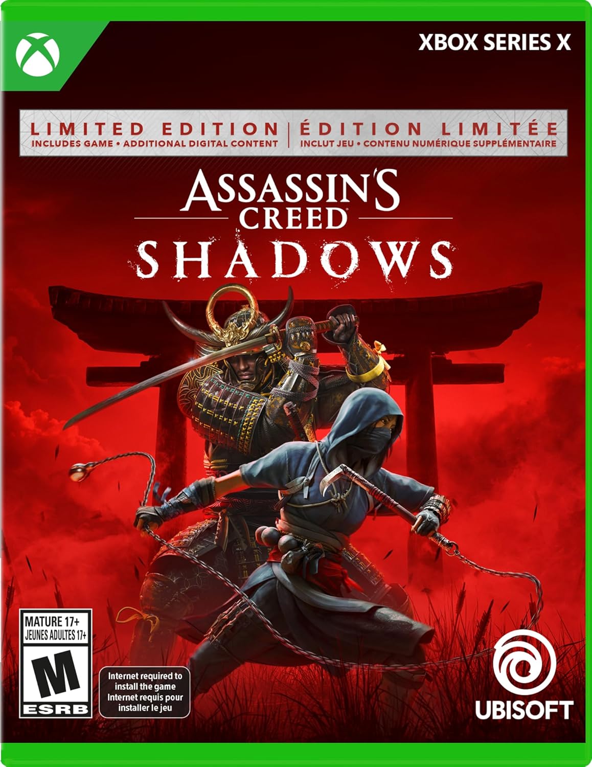 Assassin's Creed Shadows - Limited Edition (Amazon Exclusive), Xbox Series X