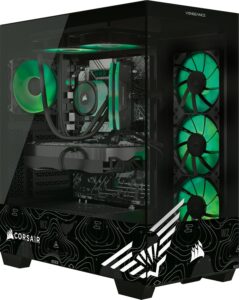 Here’s the rewritten text for SEO (under 60 characters):  
Corsair Vengeance A7500 Warzone PC: Ryzen 7 9800X3D, RTX 5070Ti, 32GB DDR5, 2TB SSD  
(58 characters)  
Let me know if you'd like any adjustments!
